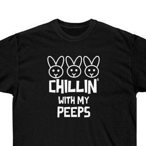 友達と楽しく過ごすTシャツ、イースターバニーTシャツ、ティーン向けイースターバスケットギフト、お父さんへのイースターギフト