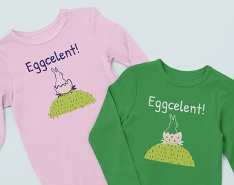 Eggcelent Easter Onesie, Baby's First Easter Outfit