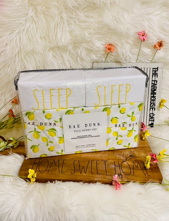 Rae Dunn Bed Sheet Sets Sleep Fitted 