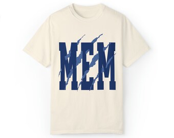 Comfort Colors Memphis Tigers Retro T-Shirt: Vintage Game Day Tee