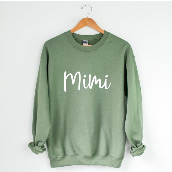 grandma gift pregnancy announcement Mimi Sweat shirt Mimi Gift Mimi Sweatshirt Mimi Shirt new Mimi gift