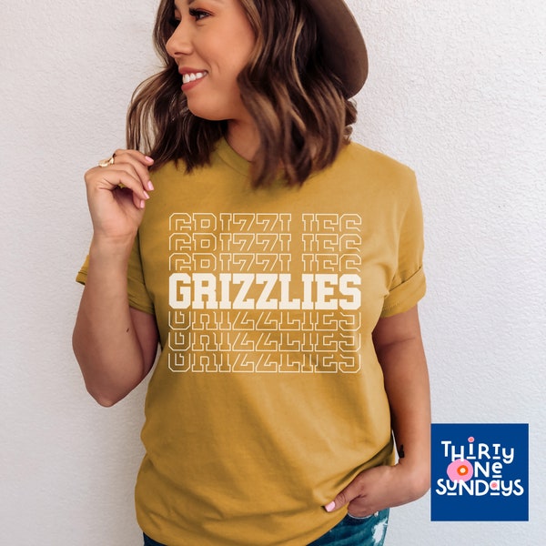 Grizzlies Tee | Memphis Tee | Grizzlies TShirt | Memphis Shirt | MEM Shirt | 901 Shirt | Sports Shirt | Memphis Mascot Shirt | Go Mem