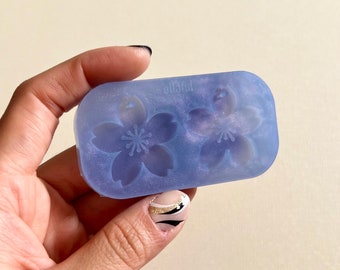 Cherry Blossom Sakura Flower Earrings Silicone Mold - Resin Mold - Pendant Mold