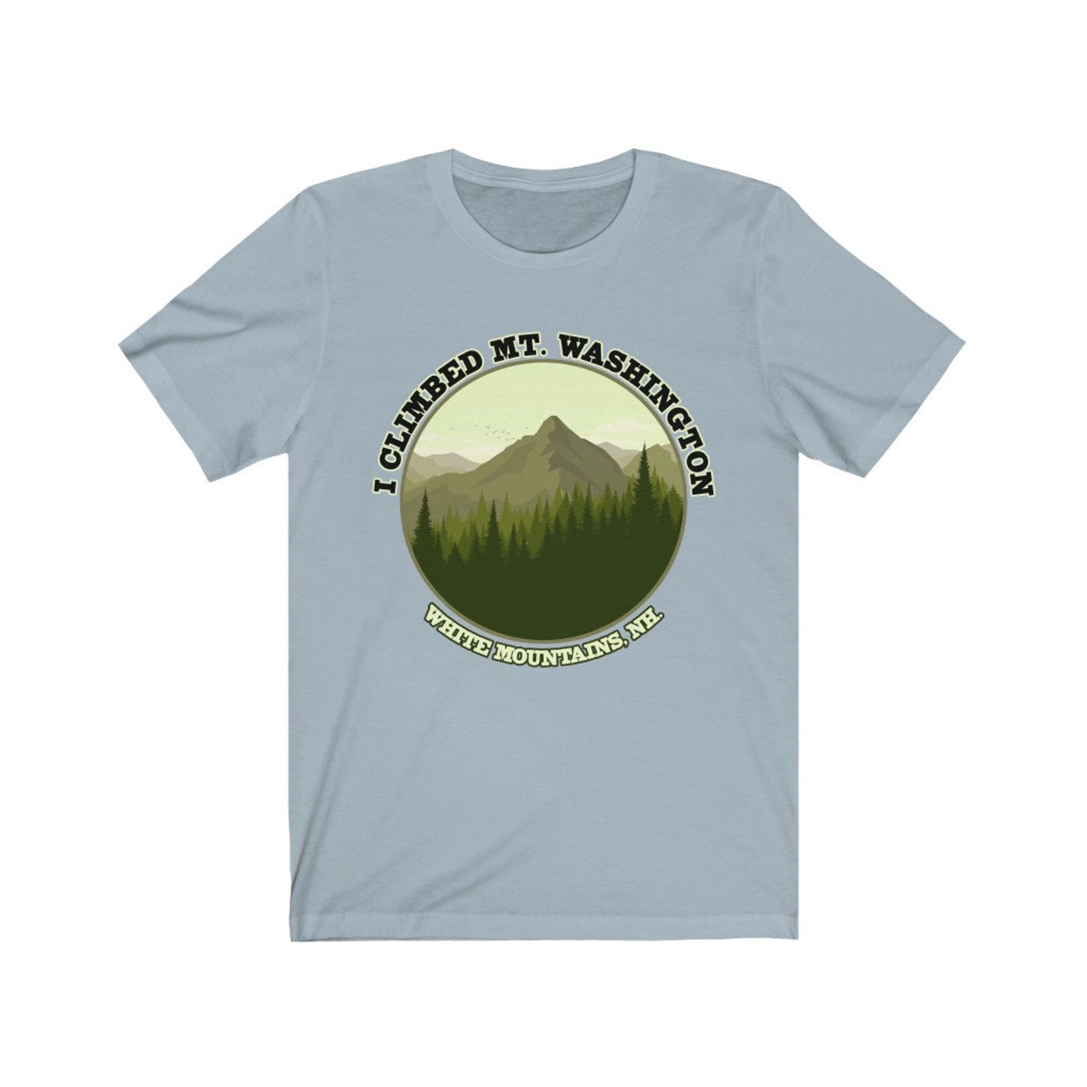 I Climbed MT Washington Shirt For Women Hiking Shirt Mount | Etsy