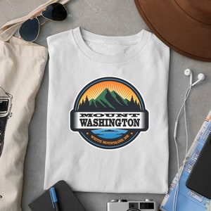 MT Washington NH Shirt Mount Washington mountain hiking TShirt Climbed Mount Washington Tee MT Washington Gift New Hampshire White Mountains