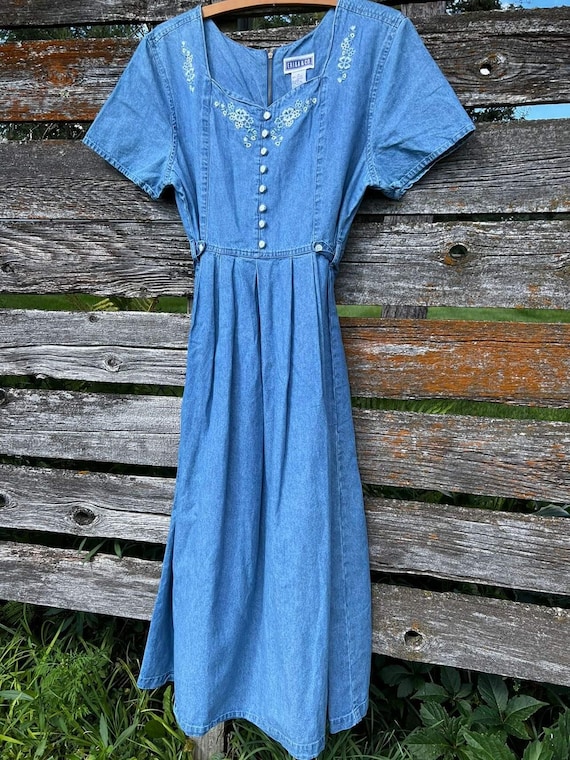 Vintage Blue Jean Dress Gem vintage-blue-jean-dress-gem