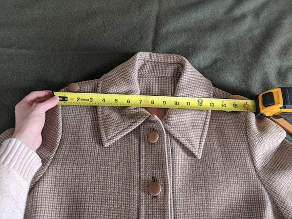 Vintage Tweed Overcoat - image 10