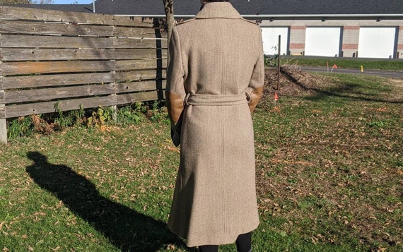 Vintage Tweed Overcoat - image 4