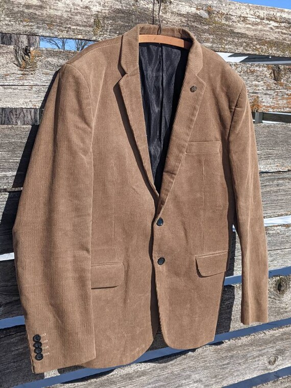 Vintage Style Mens Corduroy Sports Jacket from Arg