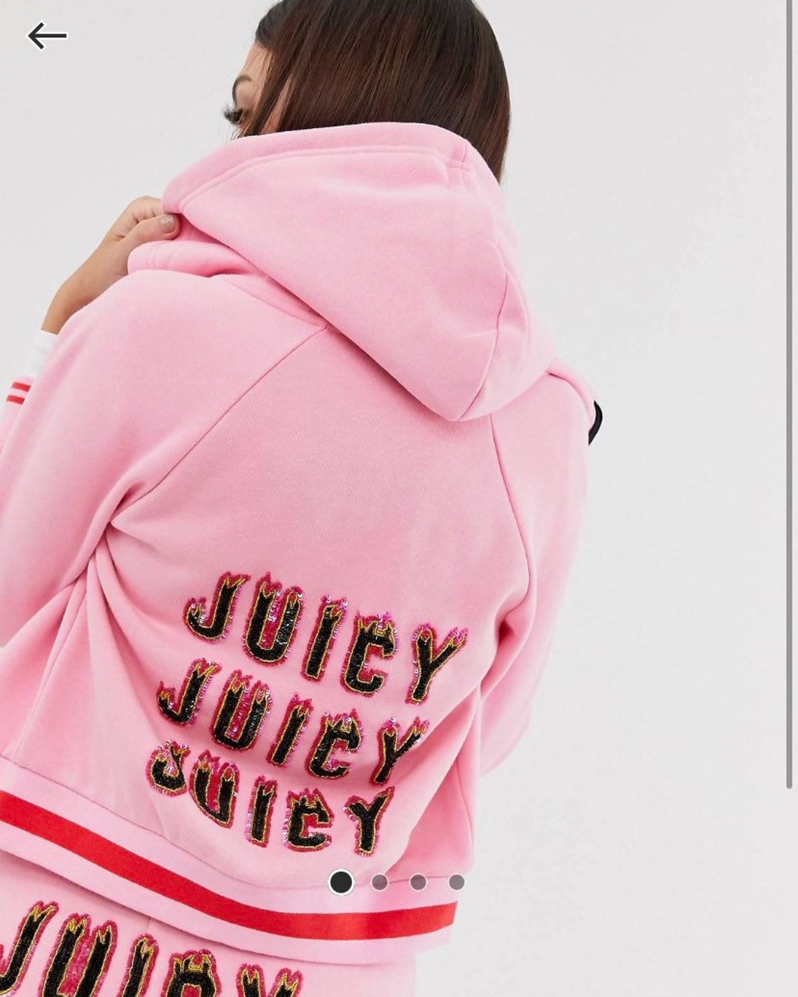 Juicy Couture sold out BNWT Y2k pink black label tracksuit | Etsy