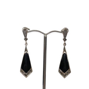 Marcasite drop earrings hotsell