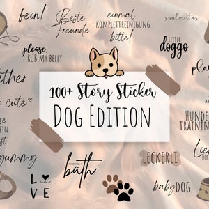 100+ Instagram Story Stickers | Dog edition