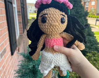 Crochet Ocean Princess Doll: Handmade Cuddle Buddy