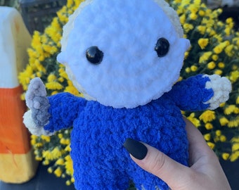 Michael Slasher Plüschtier: Handgemachte Kuschelpuppe