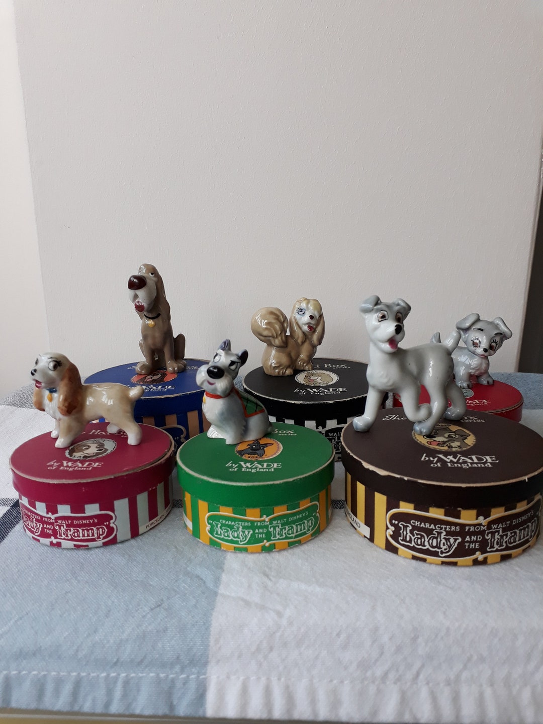 Wade Rare Complete Set One, Disney Hat Box Series, First Issue