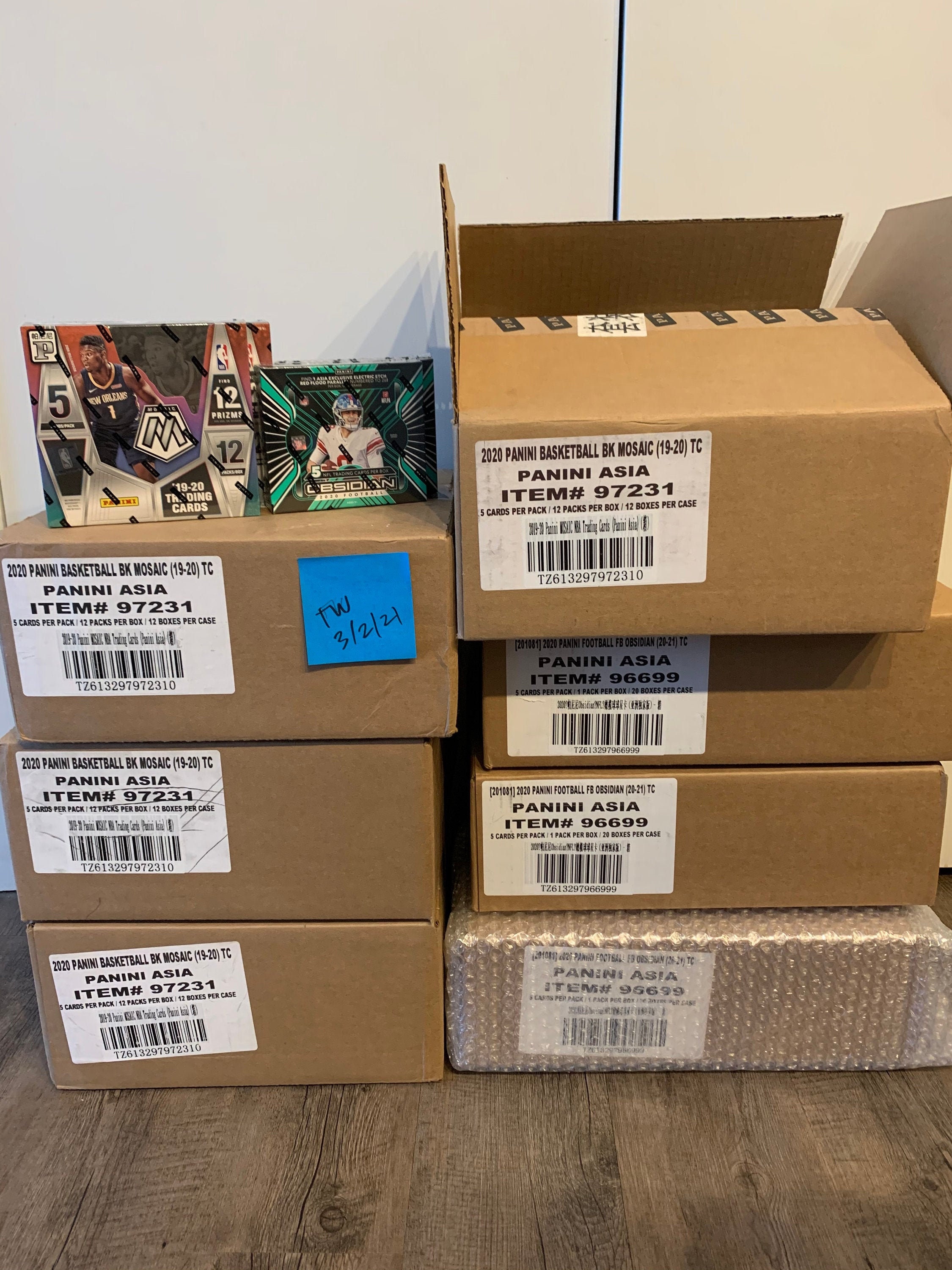 Panini Mosaic Basketball Tmall asia Exclusive Hobby Boxes and Cases Etsy