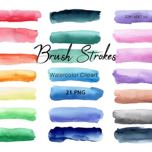 Watercolor lines clipart,brush stroke,hand painted,Background Clipart,Splashes Clipart,Free Commercial Use