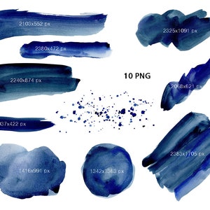Imágenes prediseñadas de acuarela, imágenes prediseñadas originales pintadas a mano, imágenes prediseñadas de pinceladas, imágenes prediseñadas de salpicaduras y manchas, uso comercial gratuito