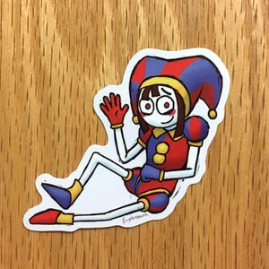 Pomni Vinyl Sticker
