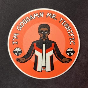 ミスター・テリフィック ビニールステッカー