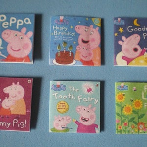 Dolls house accessories - Peppa Pig books