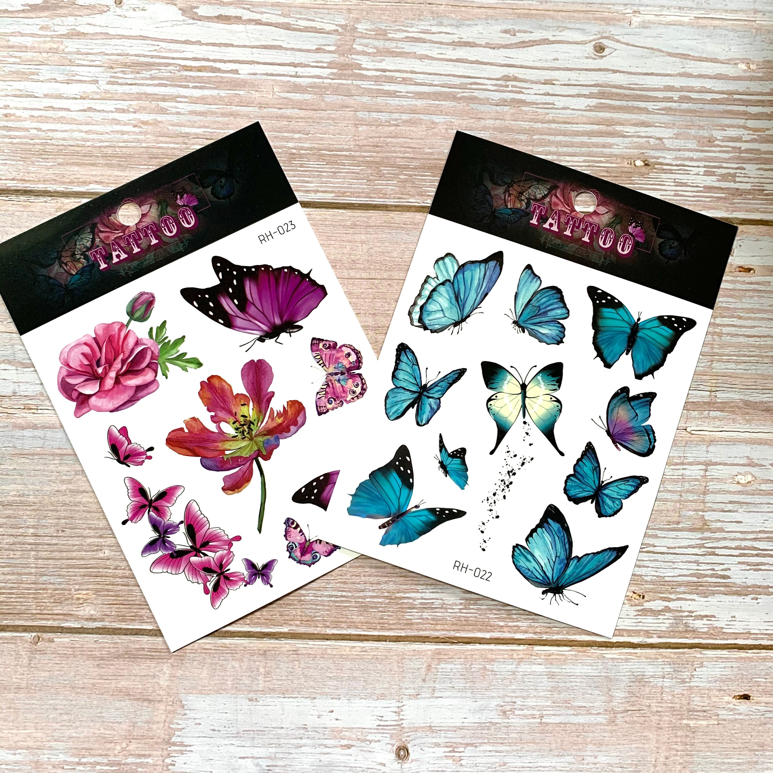 Butterfly Tattoo Stickers