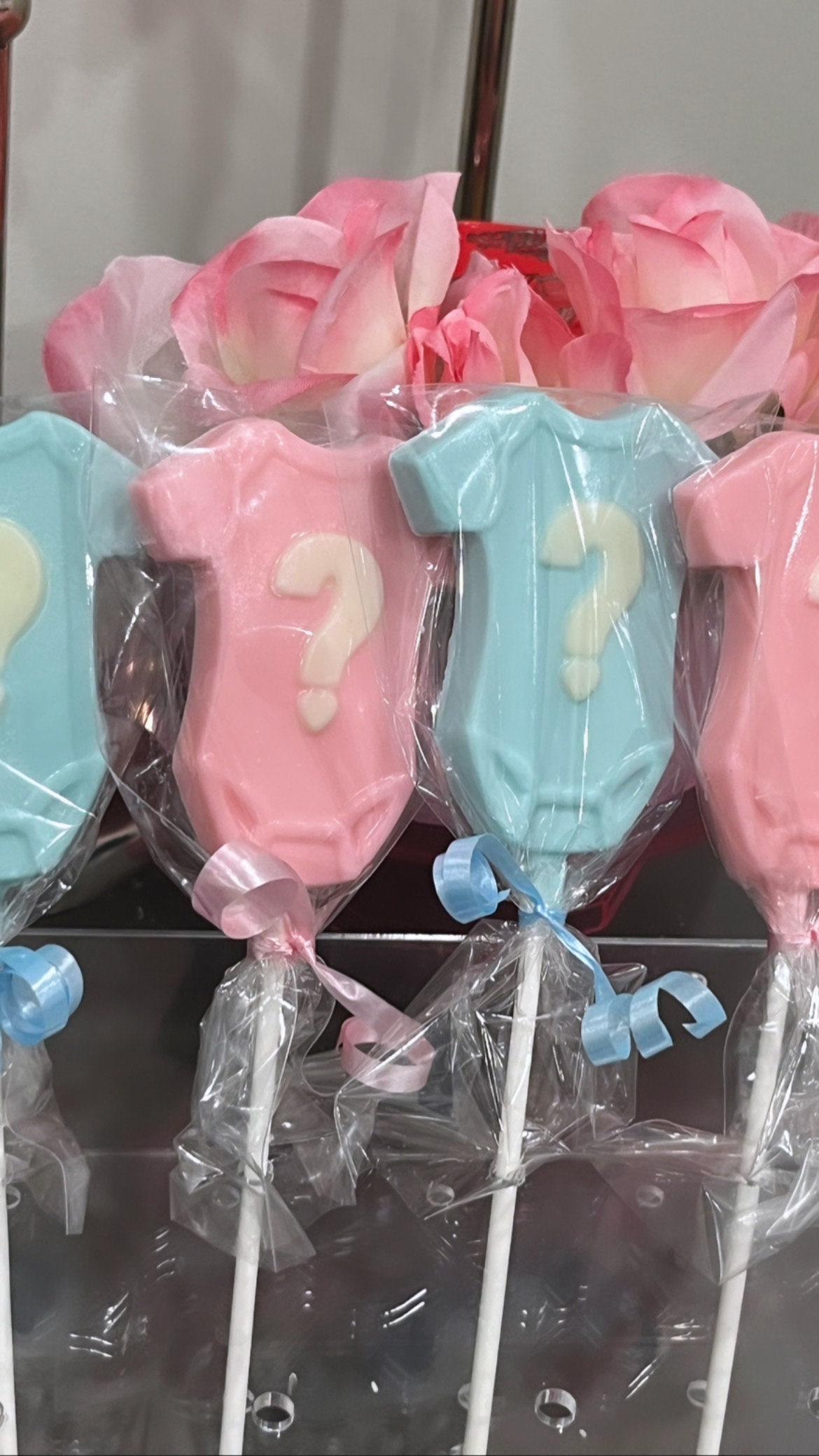 Dessert Table Treats Chocolate Covered Treats White Chocolate Lollipops ...