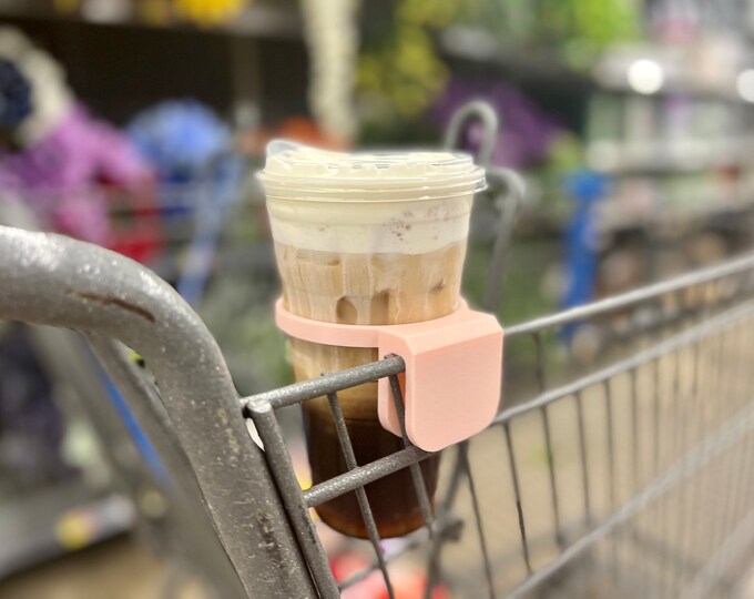 Shopping Cart Cup Holder Etsy