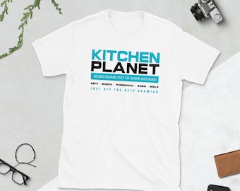 Kitchen Planet I'm Alan Partridge / Dan Moody / Retro 90's TV / Short-Sleeve Unisex T-Shirt (S-3XL)