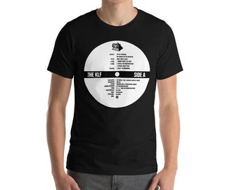 KLF - What Time Is Love (KLF 004Y) 12" Record Sticker T-Shirt (S-2XL)