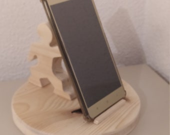 Phone support - wooden - handmade