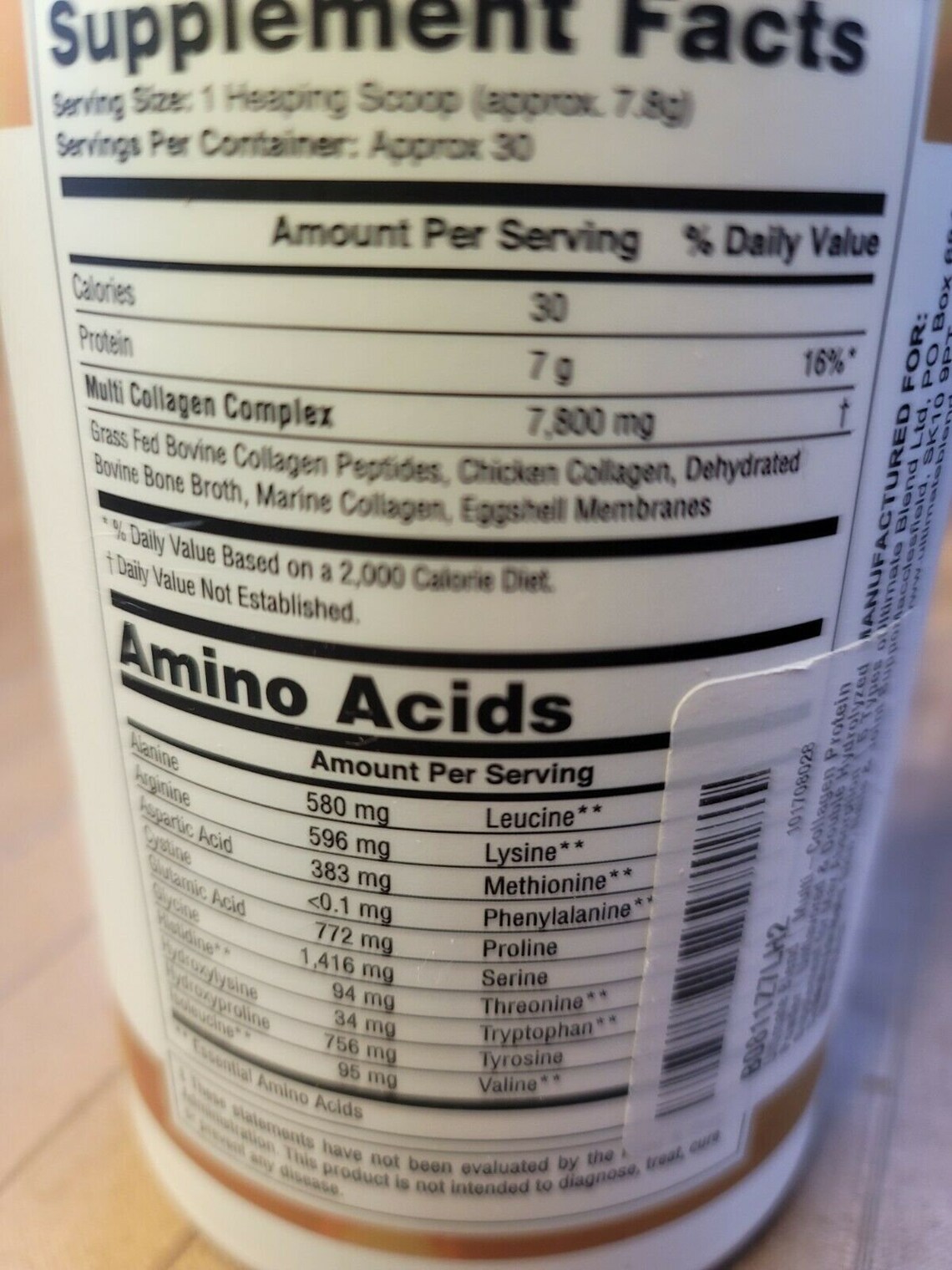 multi blend protein powder