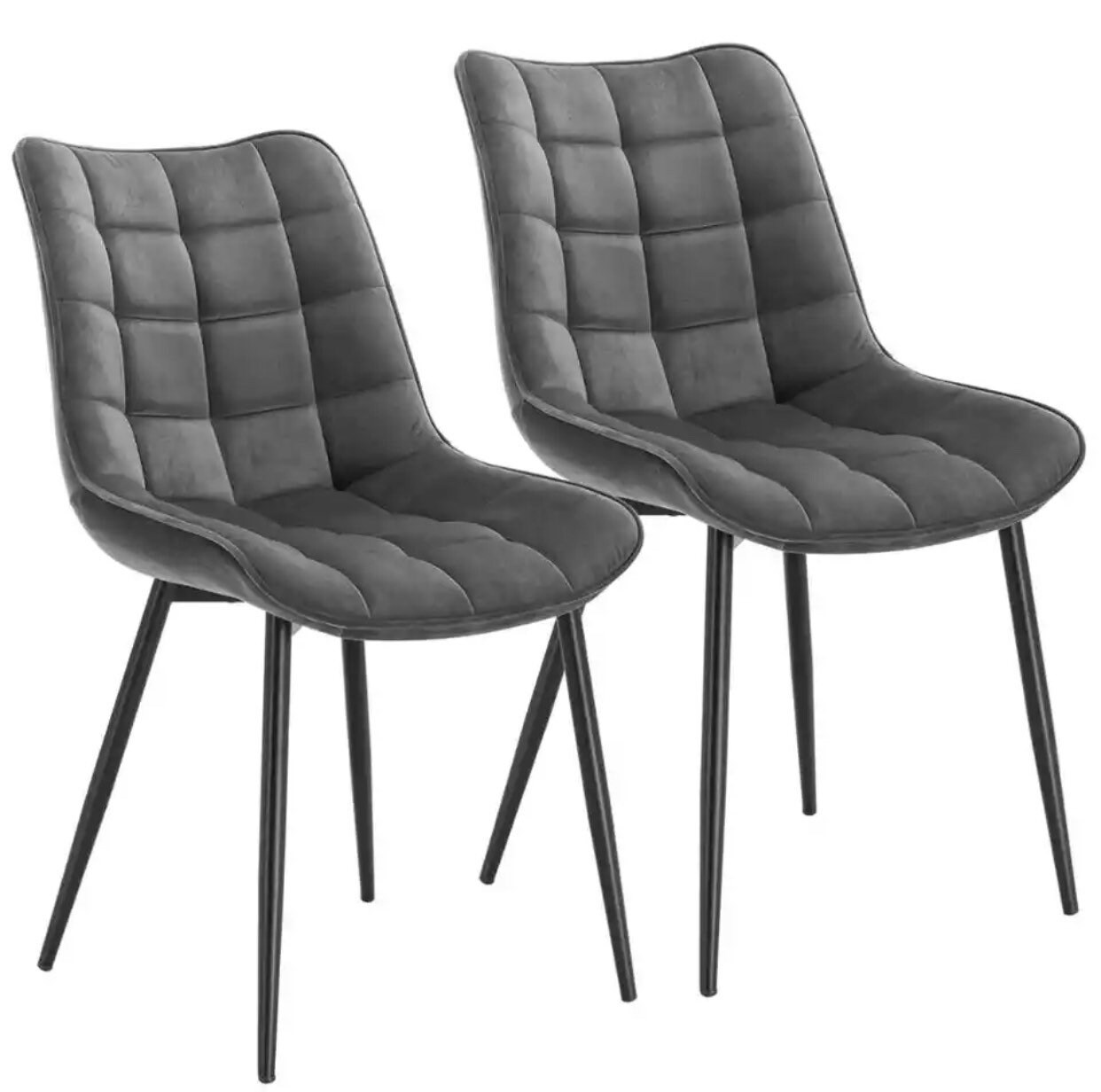 Dining Chairs Set of 2 Pcs Kitchen Counter Chairs Lounge Etsy UK