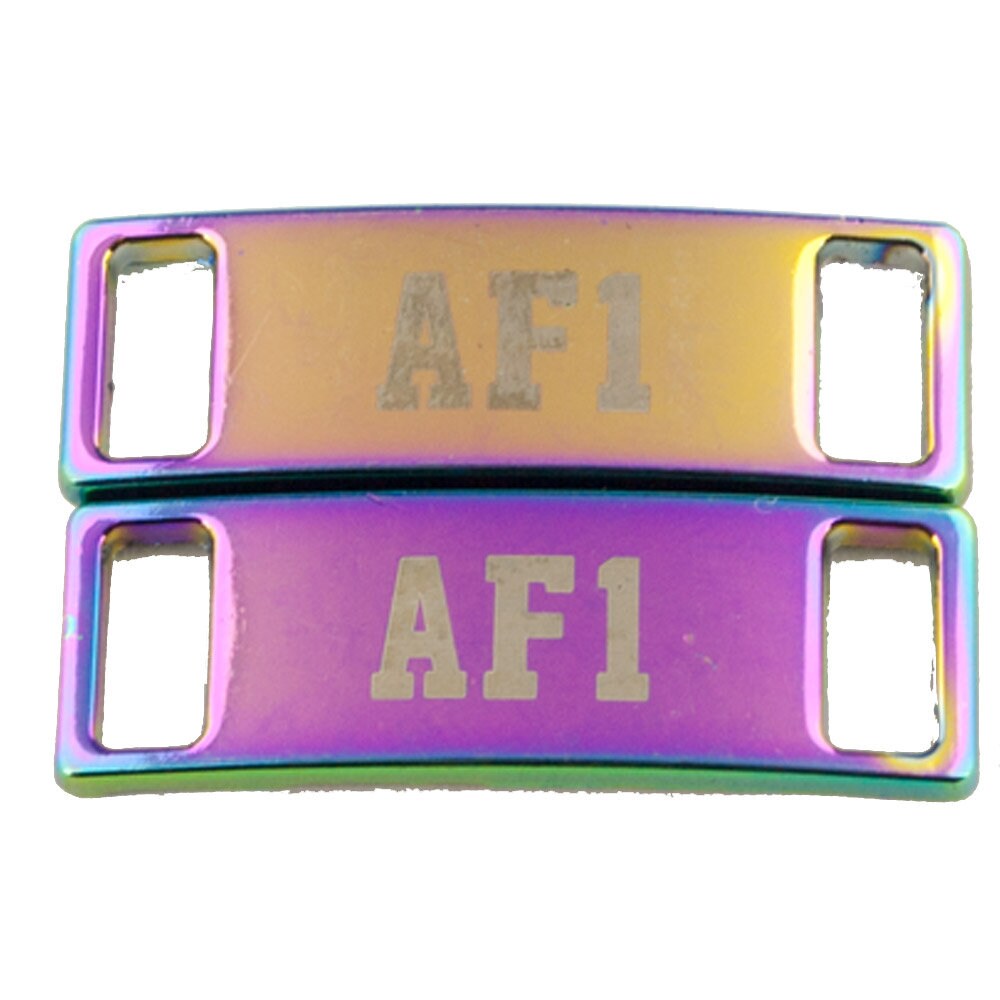 AF1 Air Force 1 One Shoelace Buckle Charm Replacement Custom Etsy