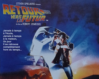 Back to the Future Cinema Poster Small Format 53x40cm Movie Poster