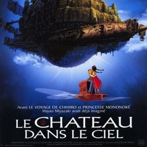 Castle in the Sky Rolled Cinema Poster Small Format 53x40cm Miyazaki