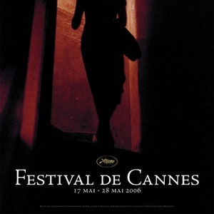 Manifesto ufficiale del Festival di Cannes 2006 (60x80cm arrotolato) In the mood for love - Wong Kar