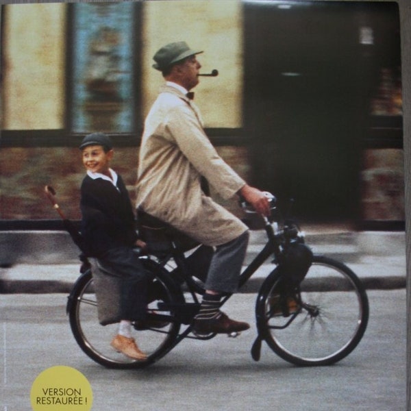 My uncle Rolled Cinema Poster Small format 60x40cm Jacques TATI