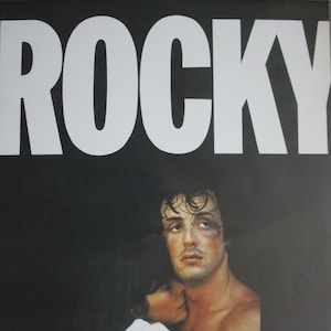 Poster cinematografico Rocky Rolled Piccolo poster del film 53x40 cm STALLONE