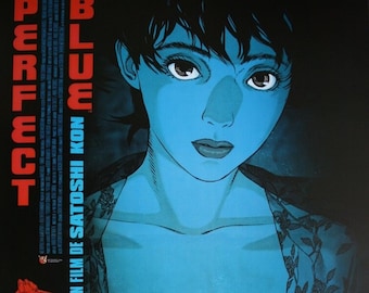 Perfect blue Original Cinema Poster Rolled Small format 53x40cm 1997 Manga Satoshi Kon