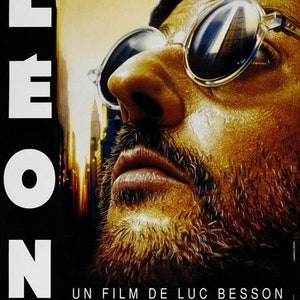 Léon Póster de cine original enrollado Pequeño formato 53x40cm Luc BESSON Jean RENO