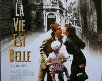 Life is Beautiful Original Cinema Poster Rolled (Format 53x40 cm) Roberto Benigni