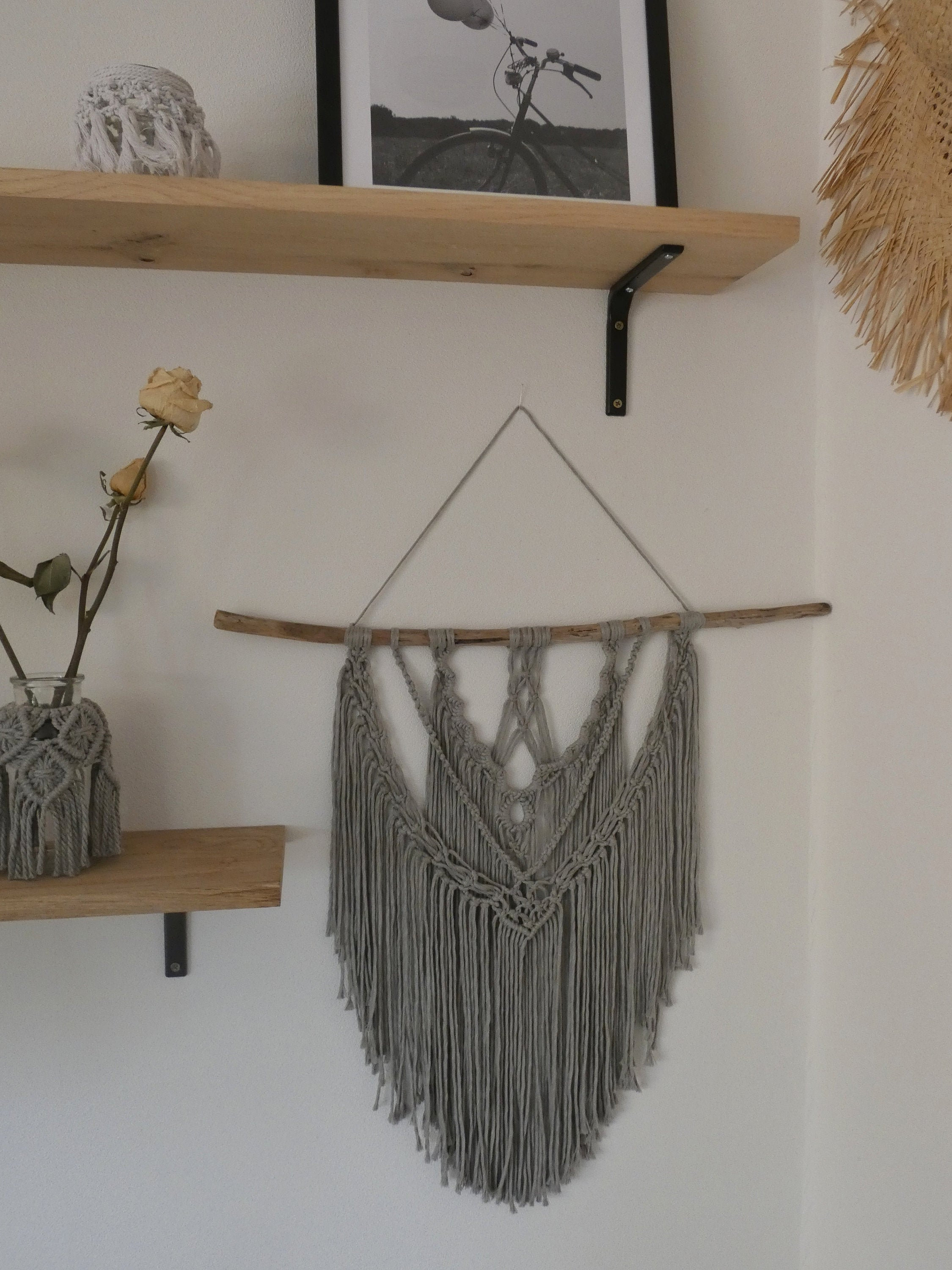 Tenture Murale en Macramé