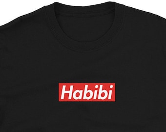 Habibi Box Logo Style Parody T-Shirt