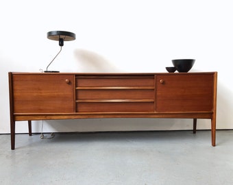 Vintage 1960s John Herbert Younger Teak Sideboard. Retro Danish G Plan Fresco Mid Century
