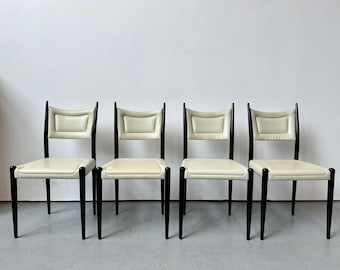 Vintage Set of Four G Plan Tola Librenza Chairs by E. Gomme. Gio Ponti. Danish Retro Mid century
