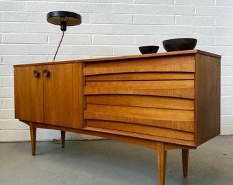 Vintage 60s Danish Arne Vodder Style Teak Sideboard. Danish Retro. G Plan Mid Century