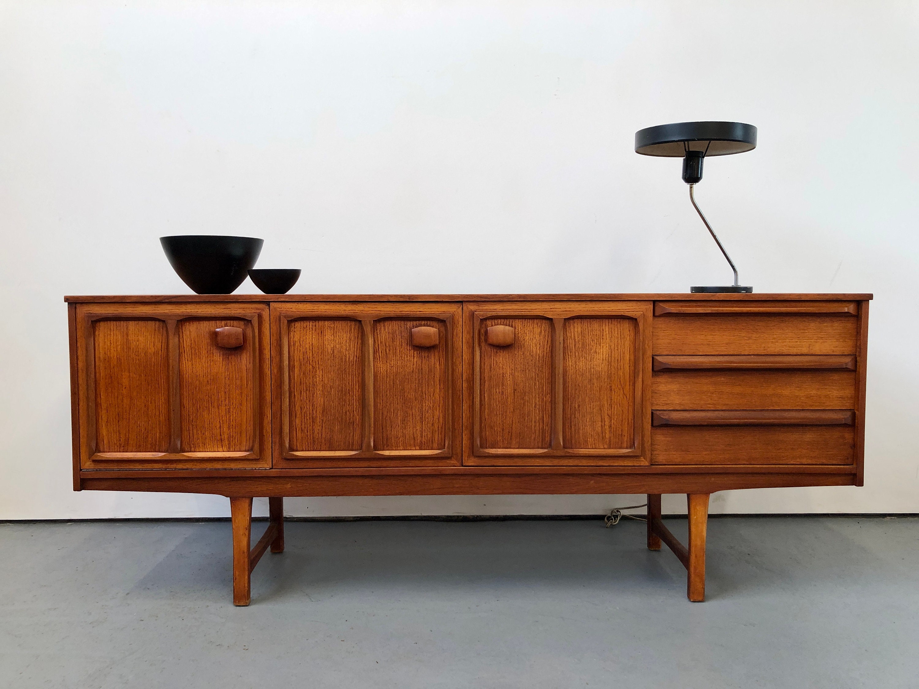 Stonehill furniture, 70’s Teak Sideboard Vintage 1970s Stonehill Teak Sideboard. Danish Retro G Plan Mid