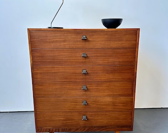 Vintage 1970s Beithcraft Teak Chest of Drawers / Tallboy.  Retro Mid Century G Plan
