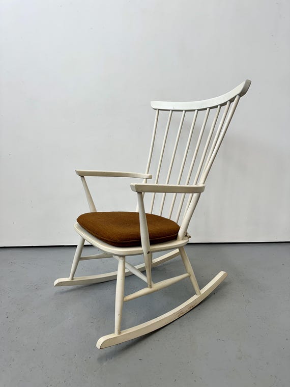 Ska Flames Old Rocking Chair スカ レゲエ 7EP Vintage 1960s Swedish Danish Rocking Chair. Lena Larsson Nesto